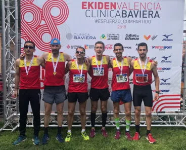 Componentes del equipo de La Nucia