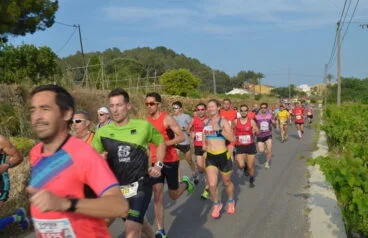 Cristina Roselló en plena carrera