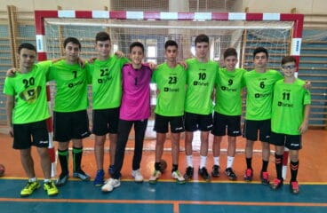 Equipo Cadete del Club Handbol Xàbia