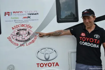 Fernando Plaza a su llegada a Xàbia