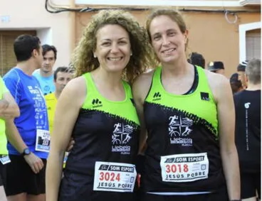 Guapas atletas del Llebeig Xàbia