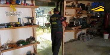 Guardia Civil desmantela mayor laboratorio de droga en la Marina Alta