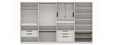 Interior de armarios a medida de Muebles Martínez