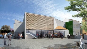 Maqueta centro multicultural Benitatxell