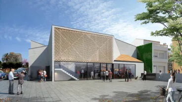 Maqueta centro multicultural Benitatxell