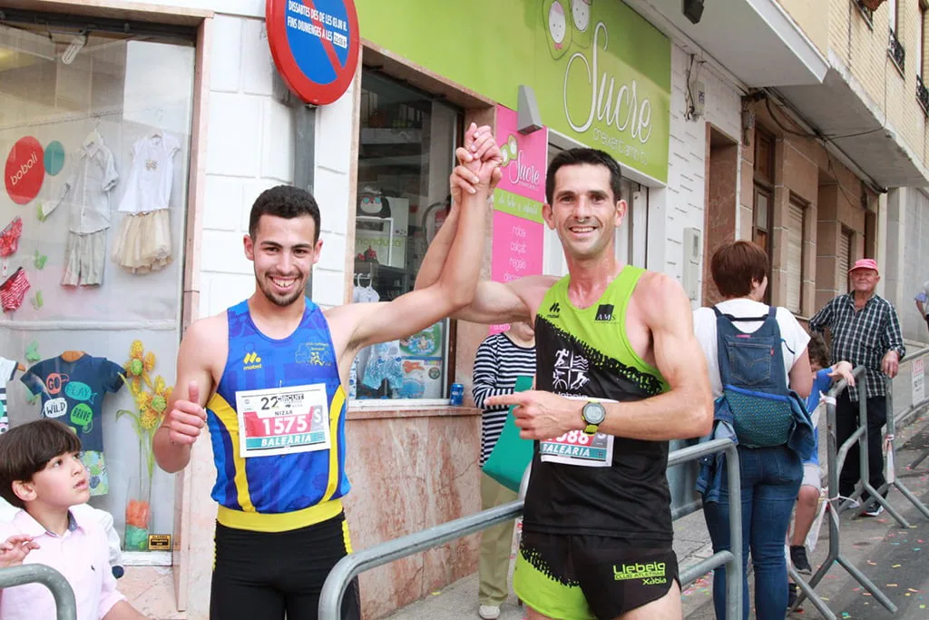 Nizar Lakhlifi junto a José Manuel García