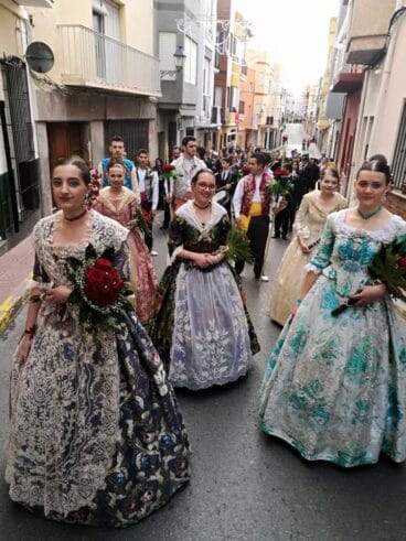 Ofrenda de flores Benitatxell