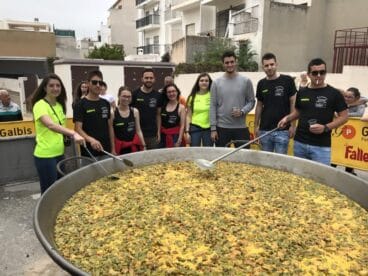 Paella gigante en Benitatxell