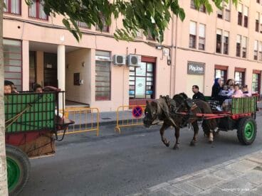 Paseo en Carro día del Niño Nazareno