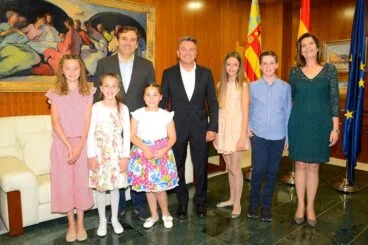 Representantes infantiles de Fogueres