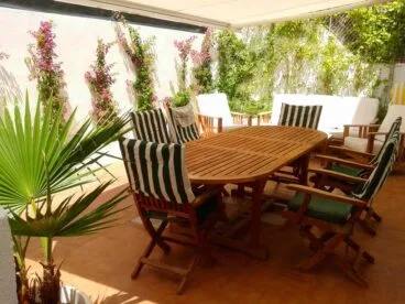 Terraza del adosado Atina Inmobiliaria