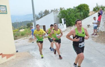Un atleta del CA Llebeig Xàbia en Jesús Pobre