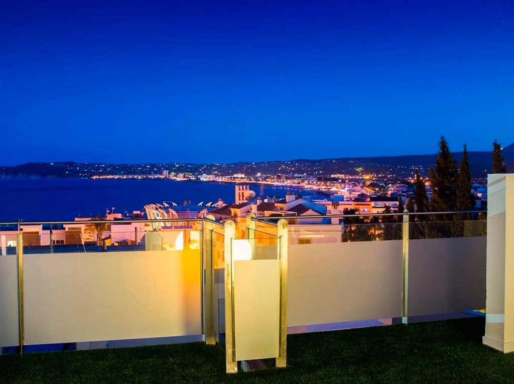 Vistas de noche Atina Inmobiliaria