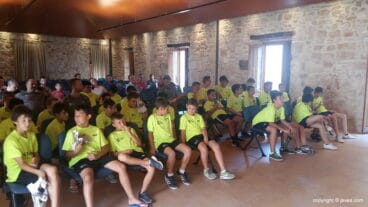Alumnos de las Jornadas atentos a las palabras de Jaume Domenech