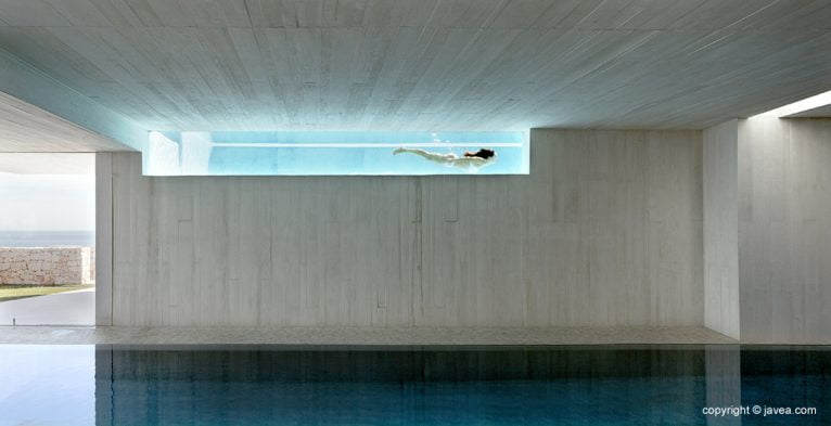 Sardinera house, award-winning pool