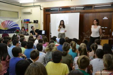 Charla ‘Lo Malo’ en el colegio Trenc d’Alba