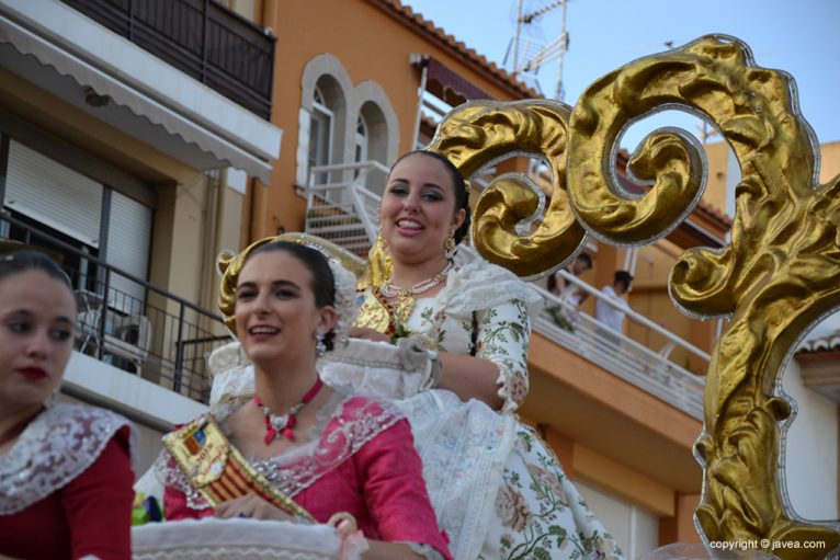 Desfile de Carrozas. Fogueres 2018 Xàbia