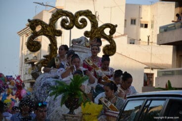 Desfile de Carrozas. Fogueres 2018 Xàbia