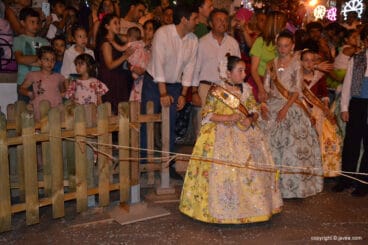 Cremà de la Foguera Infantil. Fiestas Fogueres de Sant Joan 2018
