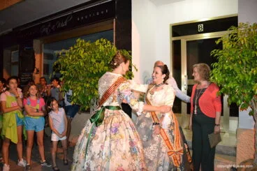 Serenata de la Tuna a Reinas, damas y presidentes