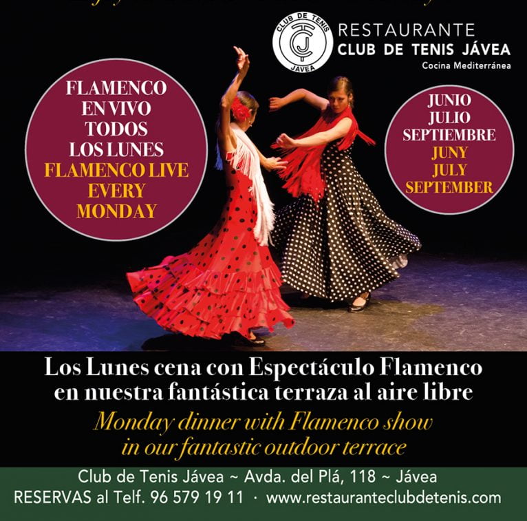 Flamenco em Tennis Club Restaurant
