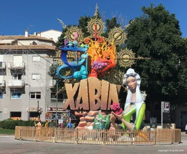 Foguera Central Xàbia 2018
