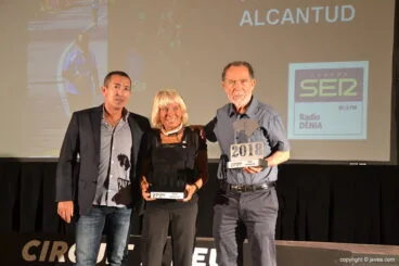 Galardonados con el premio Radio Dénia Cadena Ser