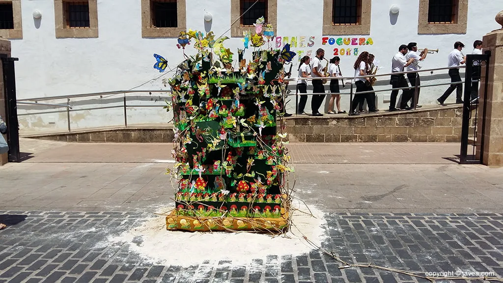 Hoguera del Centro de Día