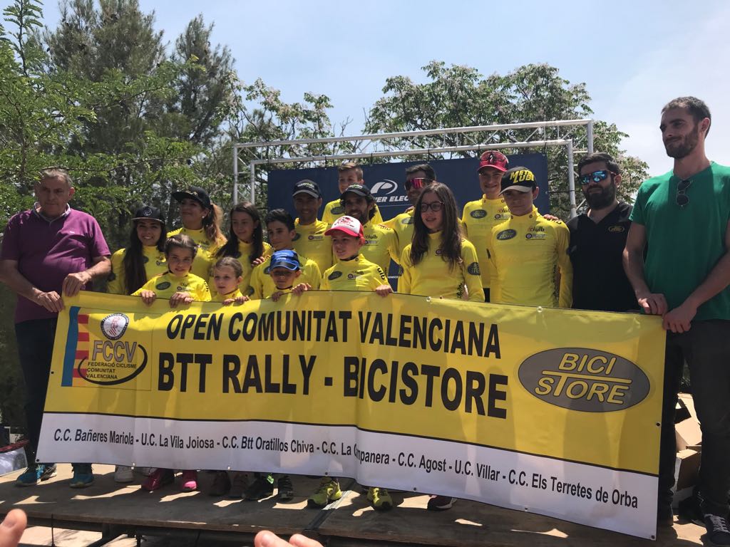 Maillots amarillos del Circuito Open Comunitat Valenciana