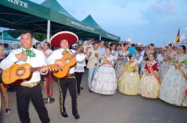 Mariachis en la inauguración del XXIII Festival Internacional de Xàbia 2018