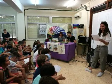 Charla ‘Lo Malo’ en el colegio Trenc d’Alba