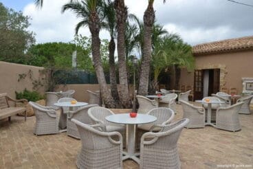 Terraza exterior Restaurante Masena