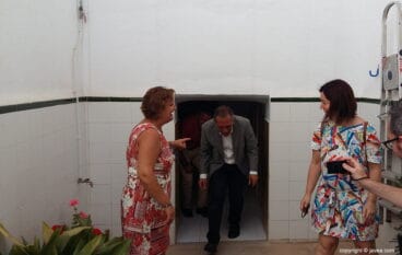 Visita del secretario autonómico en el colegio Graüll