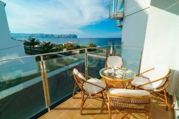 Vistas desde el balcón Aguila Rent a Villa