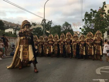 Desfile de Gala de Moros i Cristians Xàbia 2018