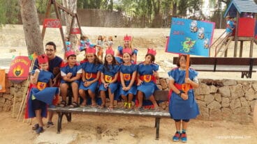 Desfile infantil de Moros i Cristians