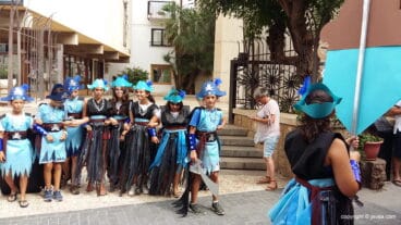 Desfile infantil de Moros i Cristians