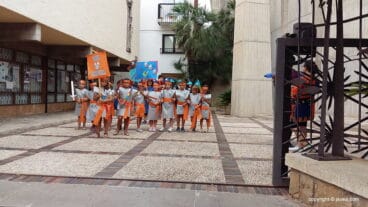 Desfile infantil de Moros i Cristians