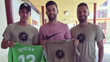 Anotnio Sivera con Marcos y Rubén Ortolá