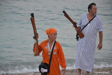 Batalla de Arcabucería en la Playa de la Grava (11)