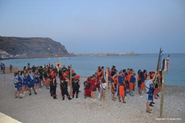 Batalla de Arcabucería en la Playa de la Grava