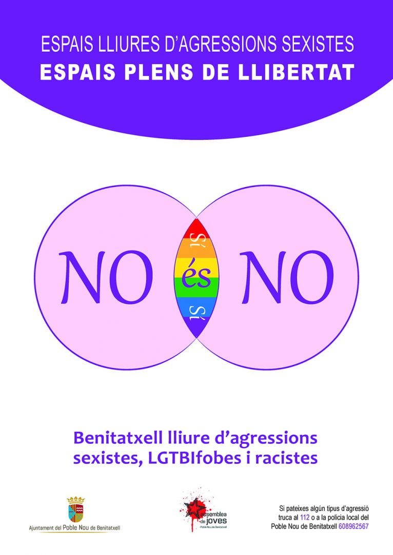 Campaña No es No en Benitatxell