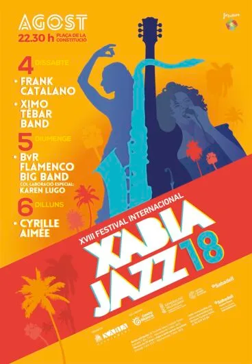 Cartel de Xàbia Jazz 2018