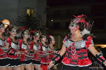 Desfile de Gala Moros i Cristians Xàbia 2018