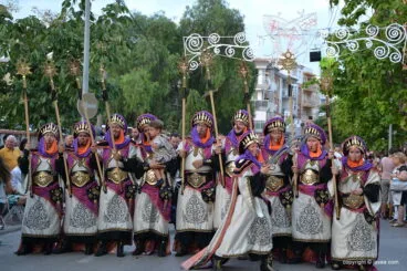 Desfile de Gala Moros i Cristians Xàbia 2018