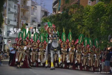 Desfile de Gala Moros i Cristians Xàbia 2018