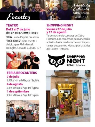 Eventos en Xàbia Histórica