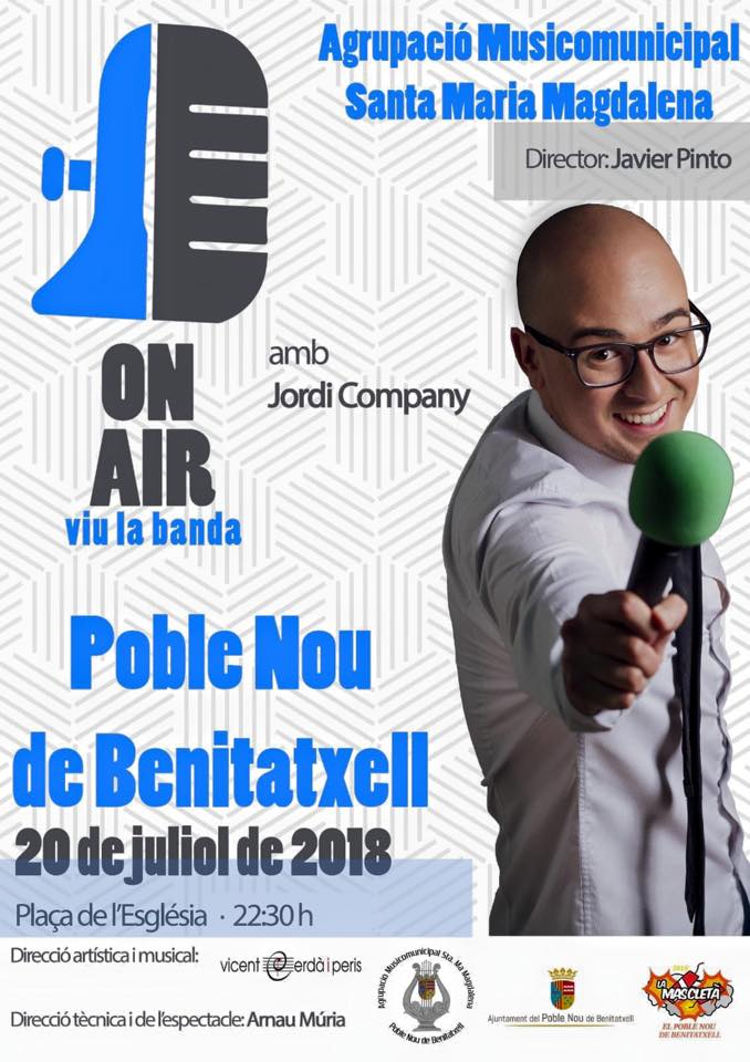 Jordi Company presentará ‘on air viu a la banda’