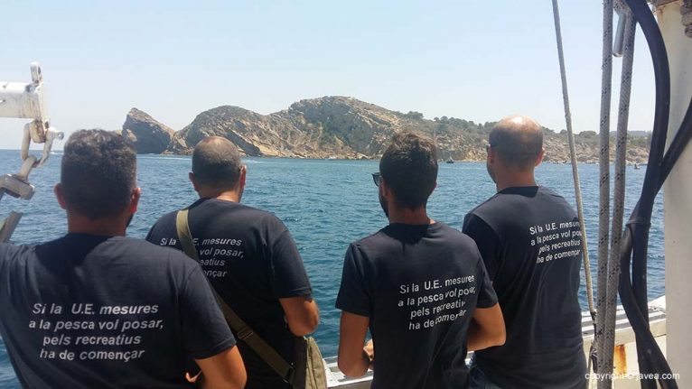 Los marineros protestan por las medidas de pesca de la UE