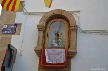 Moros i Cristians en el centro histórico de Xàbia